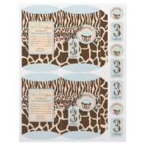 Safari Boy BLU Mini Puff Box 3 Full Color Flyer