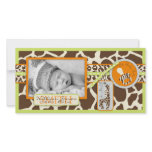 Safari Boy Green Photo Card