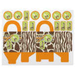 Safari Boy Orange Gift Basket flyers