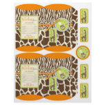 Safari Boy Orange Mini Puff Box flyers
