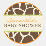 Safari Boy Orange Sticker D
