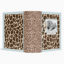 Safari Boy Photo Album Vinyl Binder
