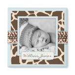 Safari Boy Photo Magnet