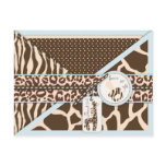 Safari Boy TY Postcard