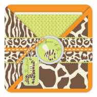 Safari Boy TY Sticker B sticker