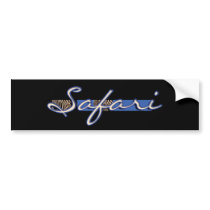 Safari bumper stickers bumper stickers