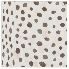Safari chic neutral brown beige cheetah print fabric