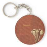 Safari Elephant Key Chains