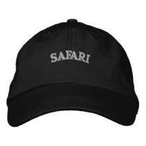 SAFARI embroidered hats by amioki SAFARI embroidered hats