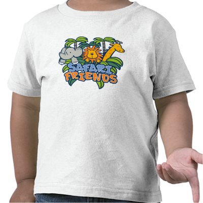safari friends shirts by daviddnyc64