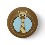 Safari Giraffe Button