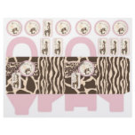 Safari Girl Gift Basket Flyers