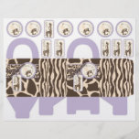 Safari Girl LAV Gift Basket Custom Flyer