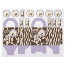Safari Girl LAV Gift Basket Custom Flyer