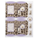 Safari Girl LAV Mini Puff Box Full Color Flyer