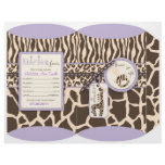 Safari Girl LAV Puff Box 2 Personalized Flyer