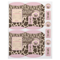 Safari Girl Mini Puff Box 1 Custom Flyer