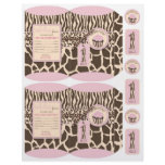Safari Girl Mini Puff Box 1 Custom Flyer