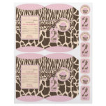 Safari Girl Mini Puff Box 2 Flyers