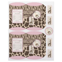 Safari Girl Mini Puff Box Flyer