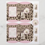 Safari Girl Mini Puff Box Flyer