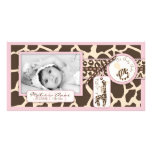 Safari Girl Photo Card