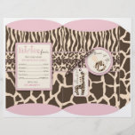 Safari Girl Puff Box Full Color Flyer