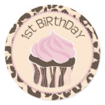 Safari Girl Sticker CHE 1