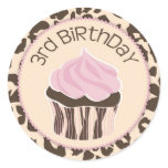 Safari Girl Sticker CHE 3