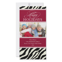 SAFARI HOLIDAY | HOLIDAY PHOTO CARD