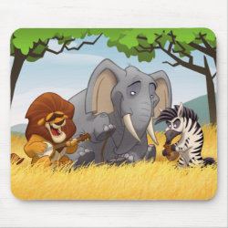 Safari Jug Band Mousepad mousepad