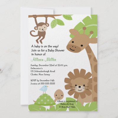 Dinosaur Baby Shower Invitations on Baby Shower Invitations   Baby Showers  Baby Gifts  Baby Announcements