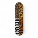 Safari Skin Skateboard