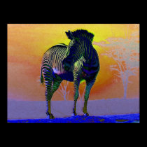 Safari Stripes posters