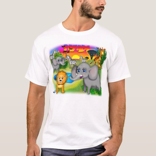 t shirt human safari