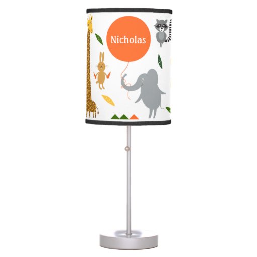 Safari Table Lamp Zazzle