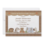 Safari Two Baby Shower Invitation