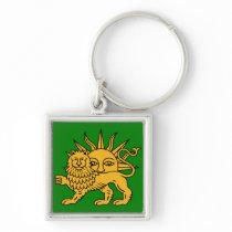 Safavid Flag Key Chain