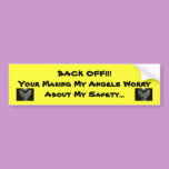 Safe Angels Bumper Sticker bumper stickers