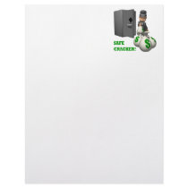Safe Cracker Letterhead Design