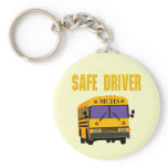 Safe Driver School Bus Driver Keyring Key Chains