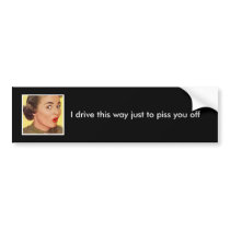 Safe Driving bumper stickers by haxmonkey Safe Driving bumper stickers