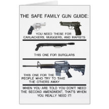 SAFE FAMILY GUN GUIDE CARD