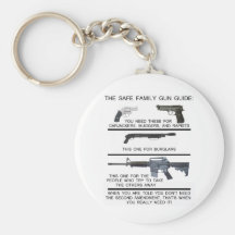 SAFE FAMILY GUN GUIDE KEY CHAIN