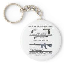 SAFE FAMILY GUN GUIDE KEY CHAIN