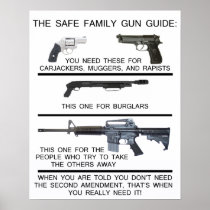 SAFE FAMILY GUN GUIDE PRINT