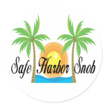 Safe Harbor Snob different designs Sticker