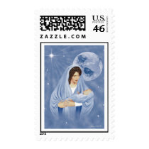 Safe in Her Arms postage