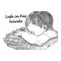 Safe In His Hands Original Artwork by D. Boggs posters