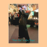 "Safe Sax" in Las Vegas Postcard postcards